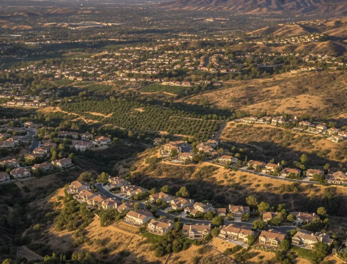 North County inland San Diego neighborhood near Fallbrook, San Diego County